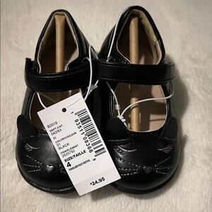 The Children's Place Black Cat Dress Shoes